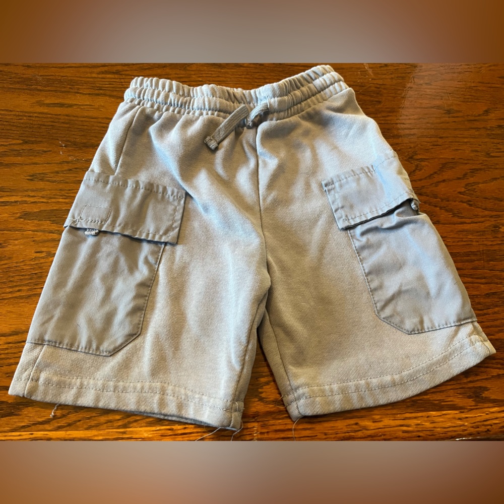 Kids light blue Cargo Shorts - Picture 3 of 3